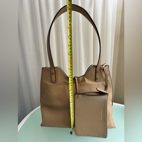 Calvin Klein Leather Tote - Picture 5 of 10